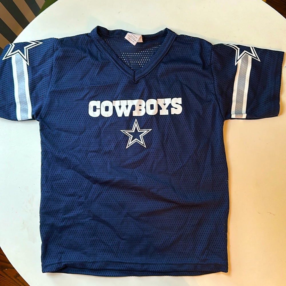 Dallas Cowboys Jersey | Vintage Franklin Kids Mesh Cowboys Football size S